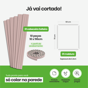 Kit Decoração para Quarto | Linha Decora Fácil - Meu Rodapé