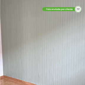 Painel Ripado Laminado de EVA Autocolante | Linha Play+