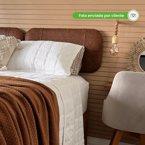 Painel Ripado Laminado de EVA Autocolante | Linha Play+-Meu-Rodape--