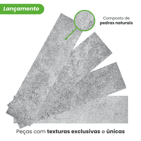 Revestimento Tijolinho Autocolante em Pedra Flexível - Meu Rodapé