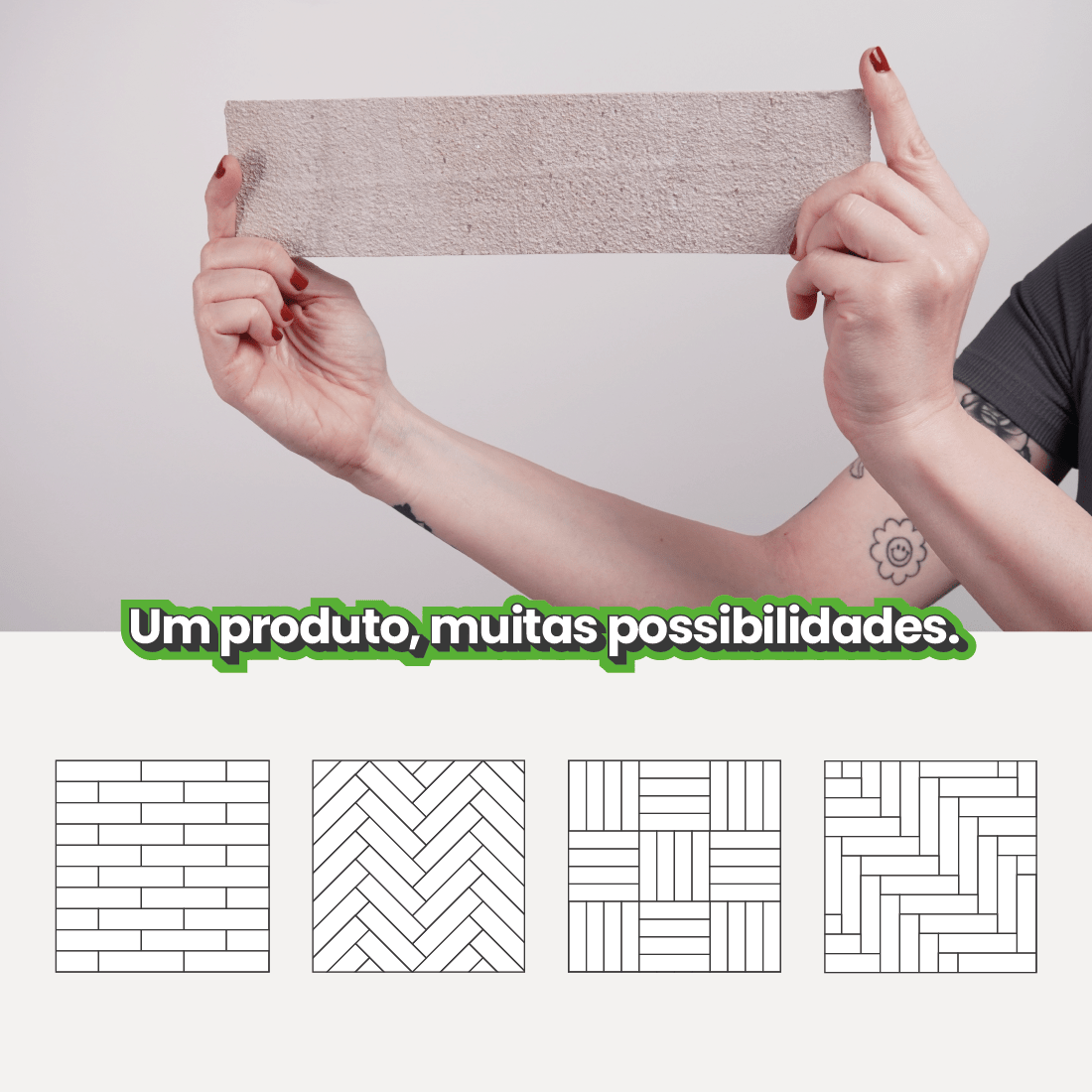 Revestimento Pedra Flexível Autocolante | Linha Petra - Meu Rodapé