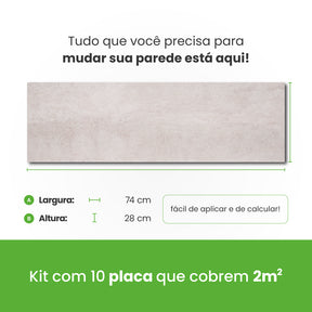 Revestimento Autocolante Coleção Pedras Formato Placa