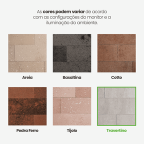 Revestimento Pedra Flexível Autocolante | Linha Petra - Meu Rodapé