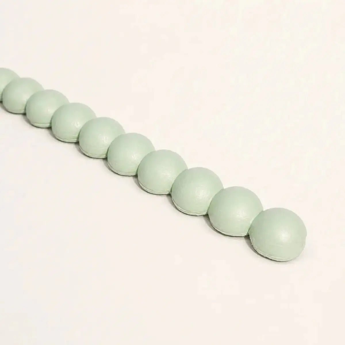 Rodameio Pérola em EVA Autocolante-Meu-Rodape-Verde / P (10mm) / Kit 5 barras-1141