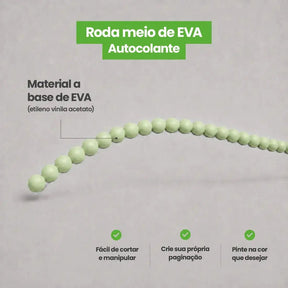 Rodameio Pérola em EVA Autocolante-Meu-Rodape--