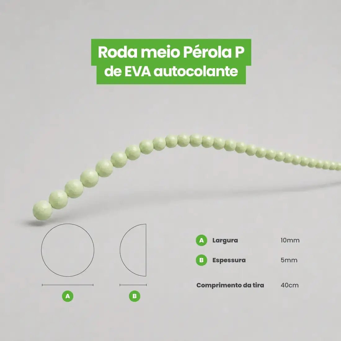 Rodameio Pérola em EVA Autocolante-Meu-Rodape--